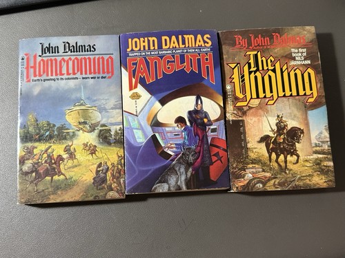 John dalmas book lot - john,