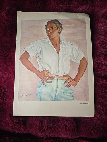 Stampa artistica vintage nils - stampa,